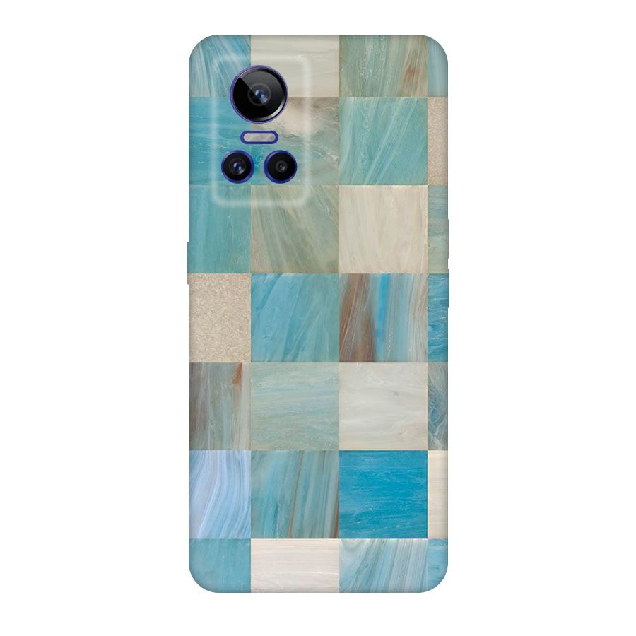 Blue Tiles Original Polycarbonate Back Case for Realme GT Neo 3