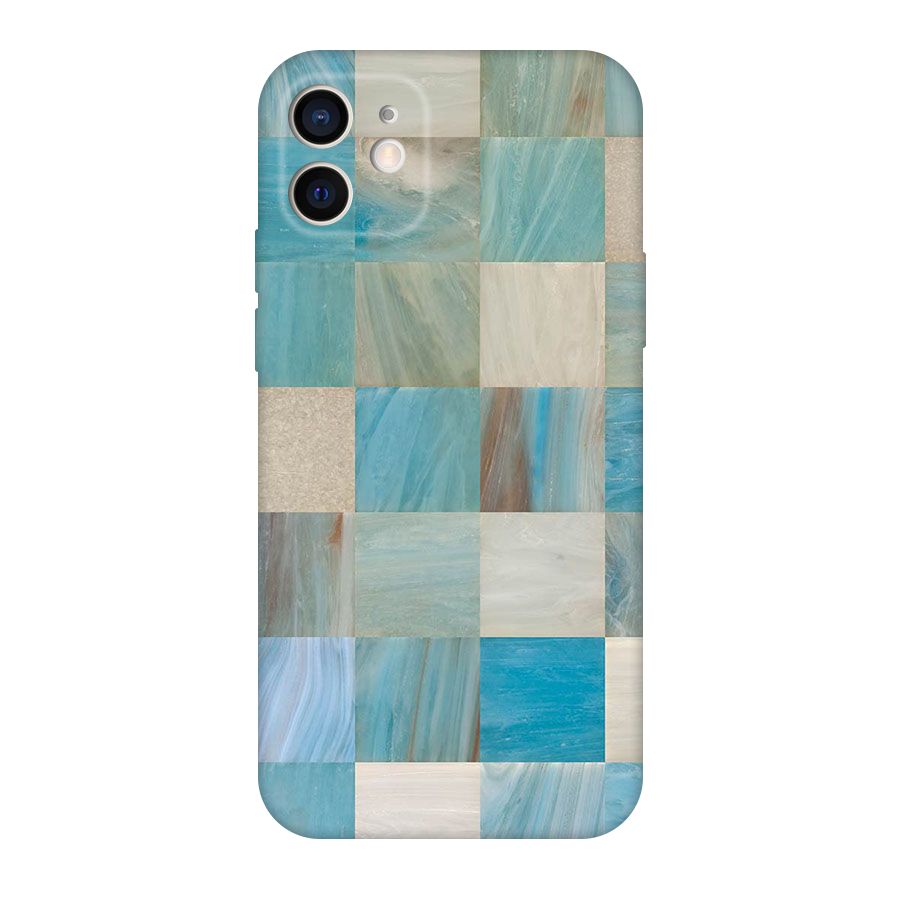 Blue Tiles Original Polycarbonate Back Case for iPhone 12