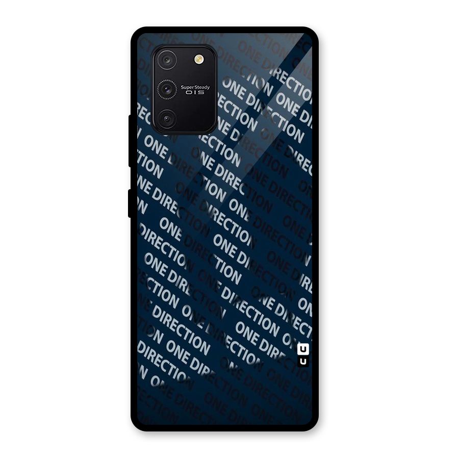 Blue Way Glass Back Case for Galaxy S10 Lite
