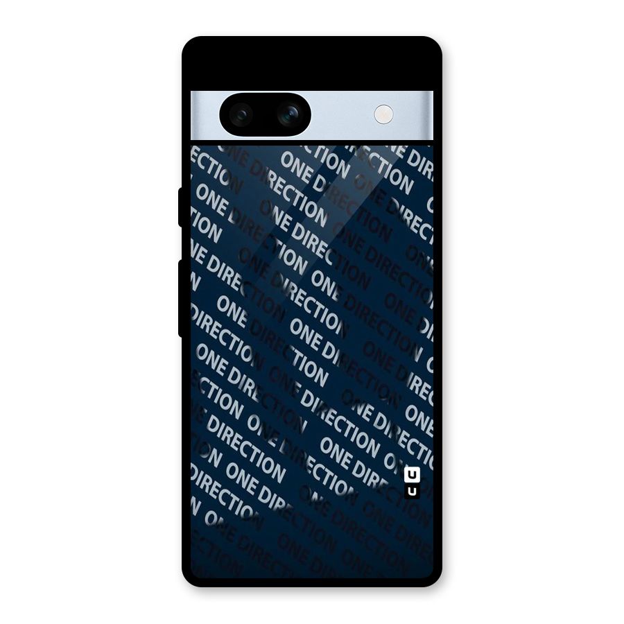 Blue Way Glass Back Case for Google Pixel 7a