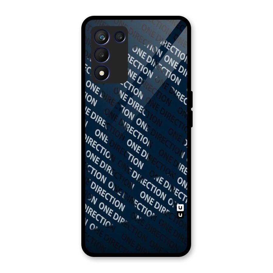 Blue Way Glass Back Case for Realme 9 5G Speed