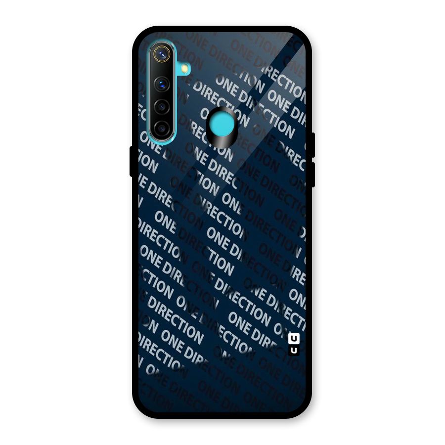 Blue Way Glass Back Case for Realme Narzo 10