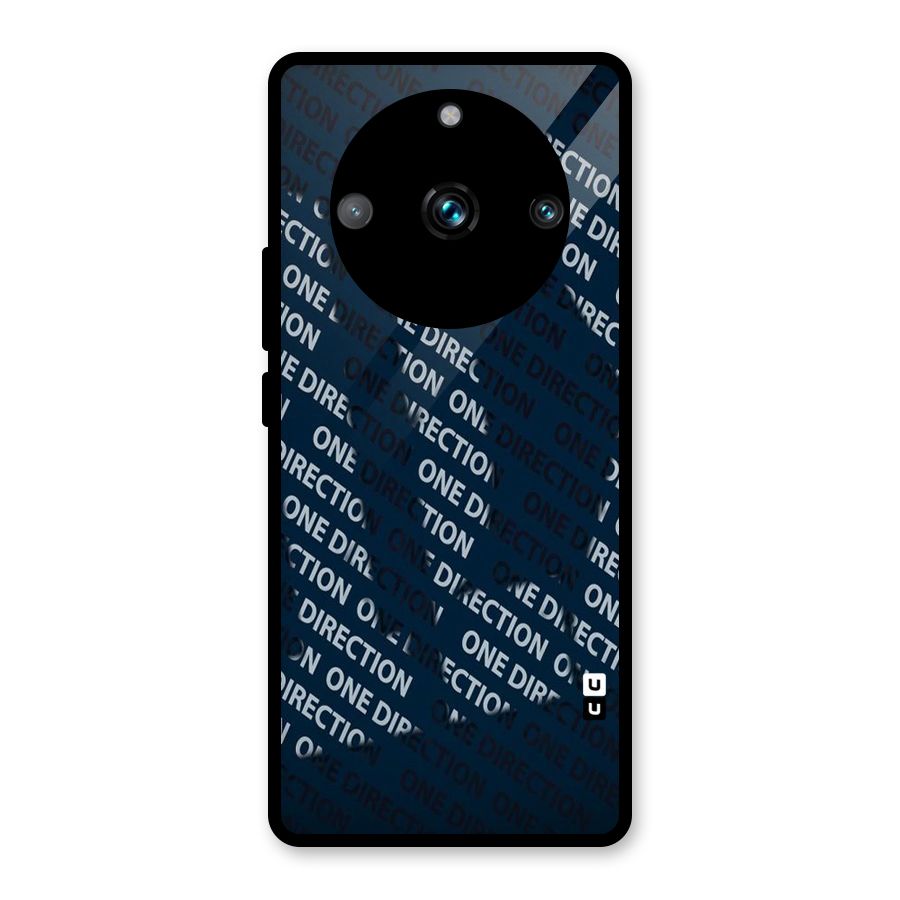 Blue Way Glass Back Case for Realme Narzo 60 Pro