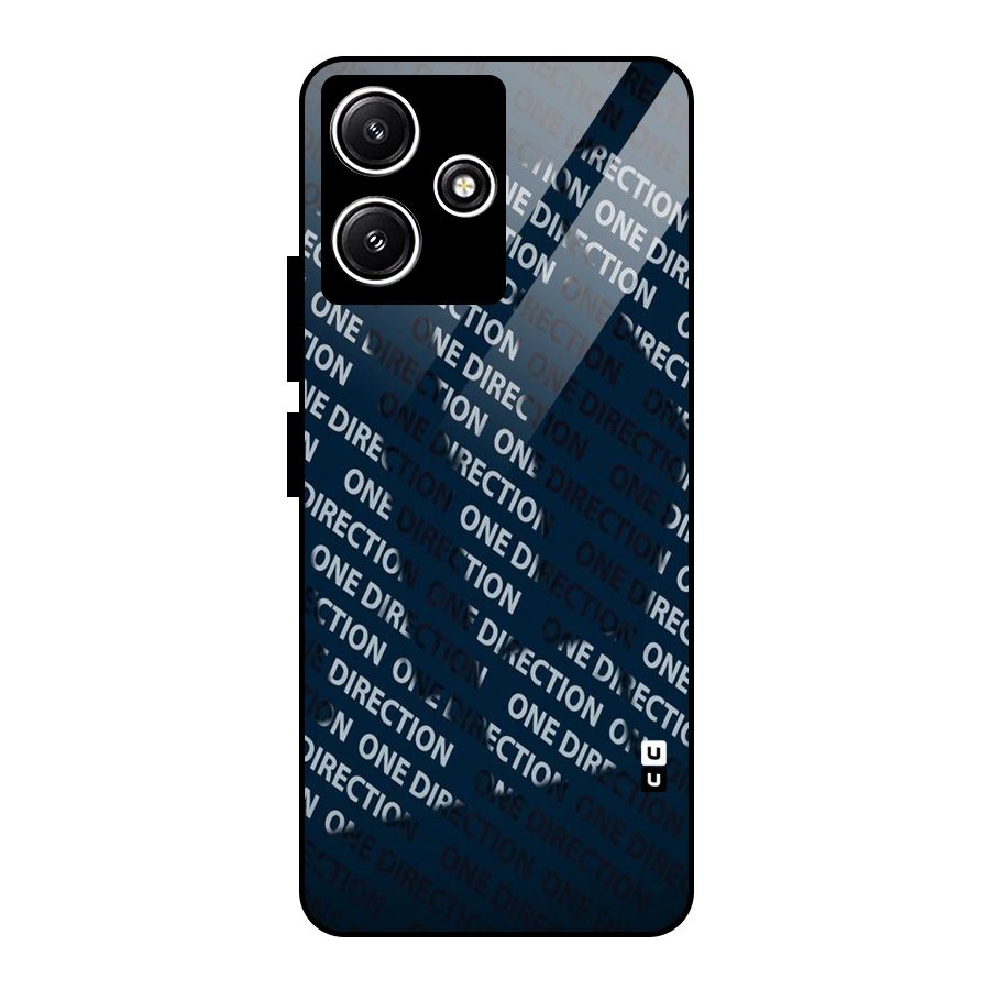 Blue Way Glass Back Case for Redmi 12 5G