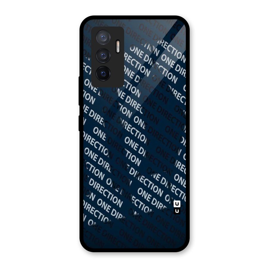 Blue Way Glass Back Case for Vivo V23e