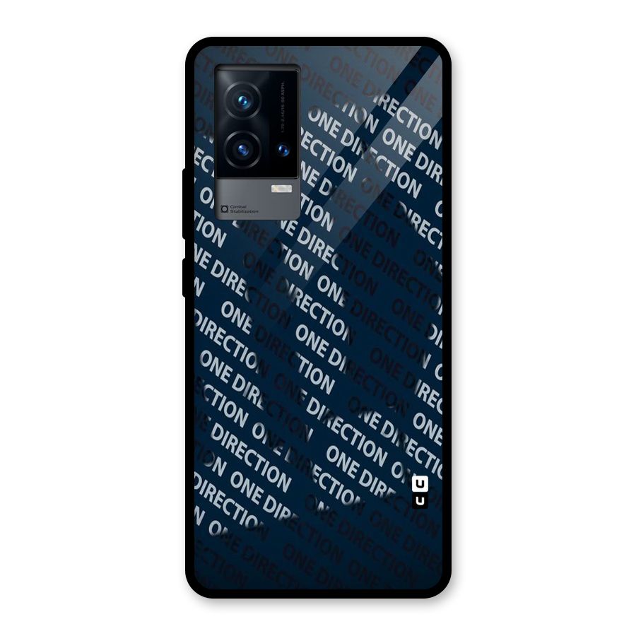 Blue Way Glass Back Case for iQOO 9 5G