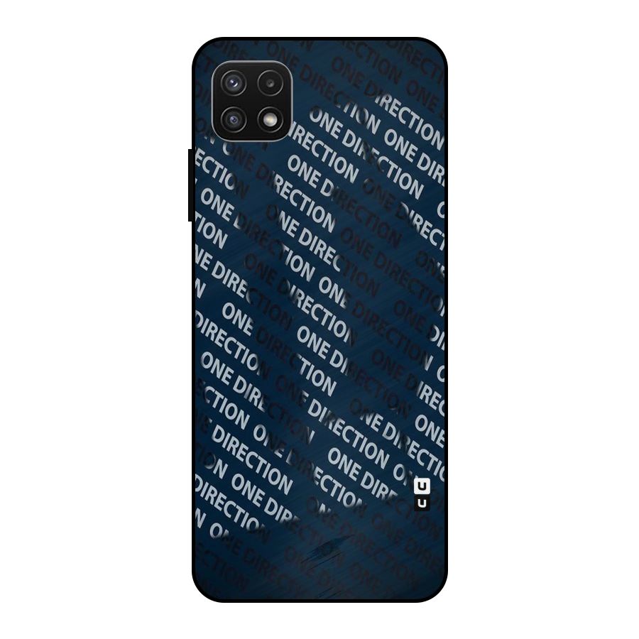 Blue Way Metal Back Case for Galaxy A22 5G