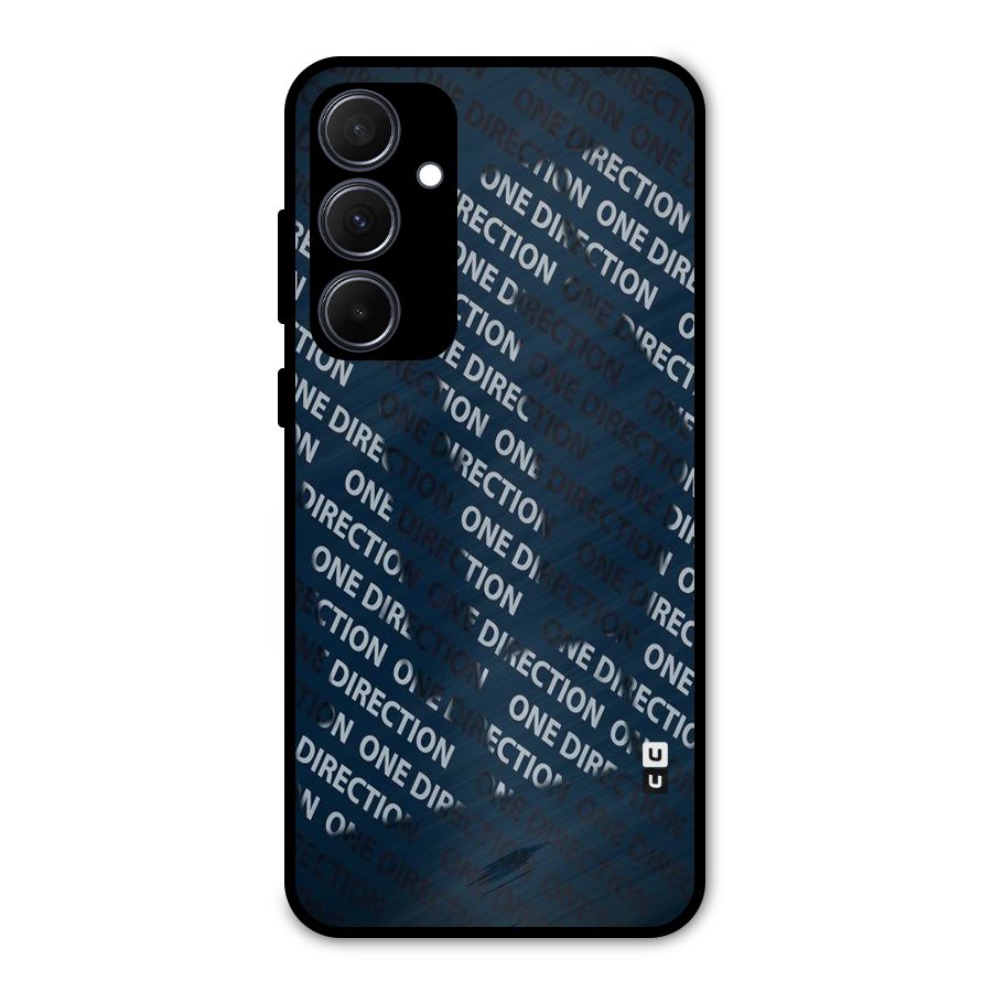 Blue Way Metal Back Case for Galaxy A35