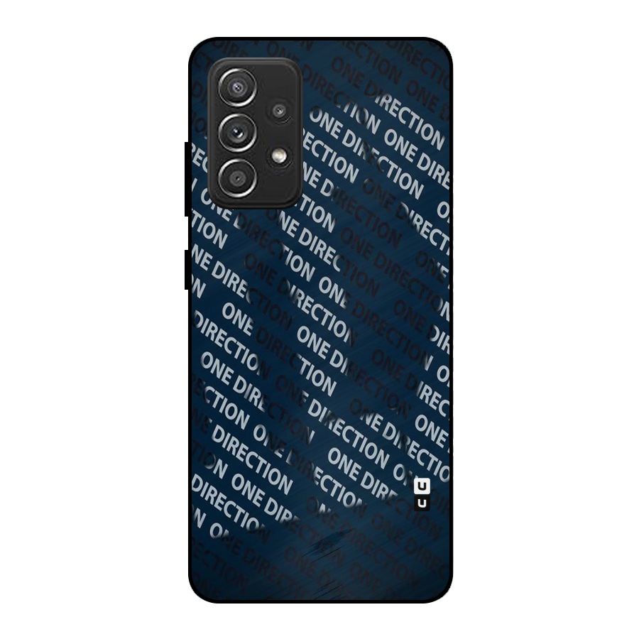 Blue Way Metal Back Case for Galaxy A52s 5G
