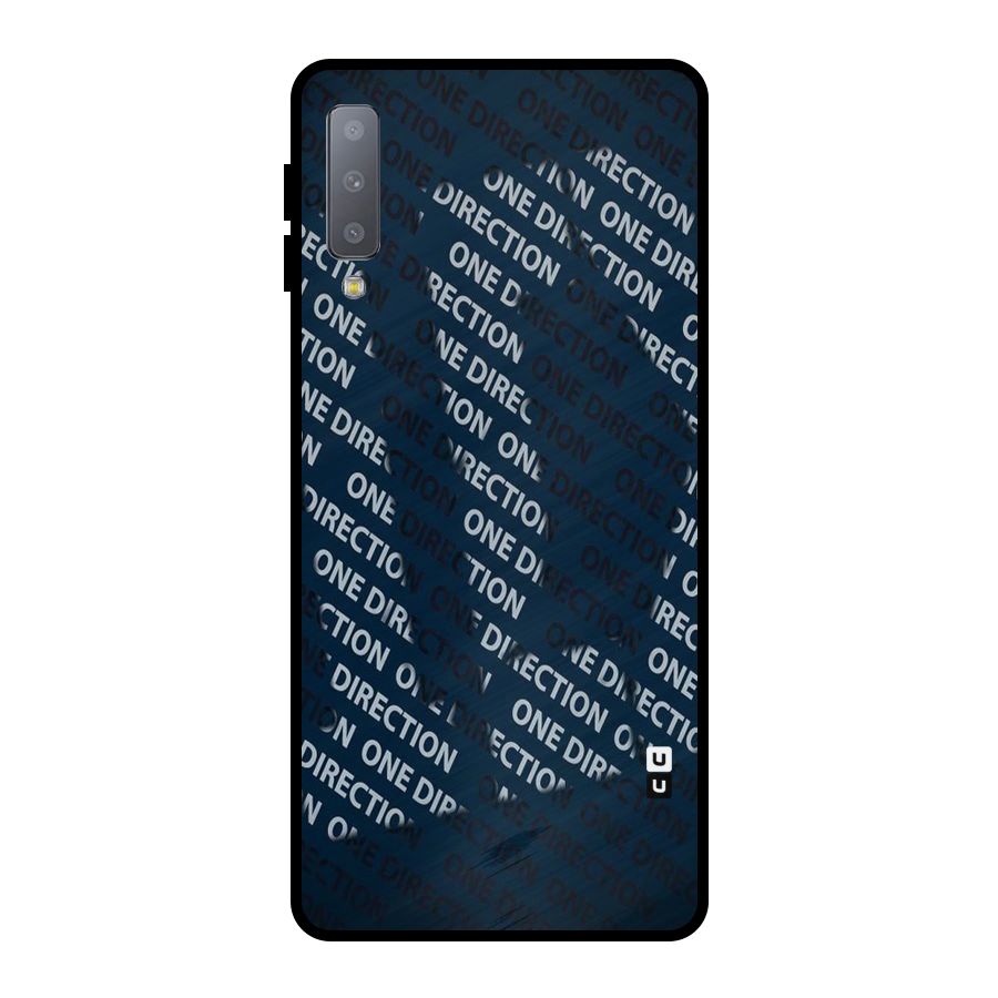 Blue Way Metal Back Case for Galaxy A7 (2018)