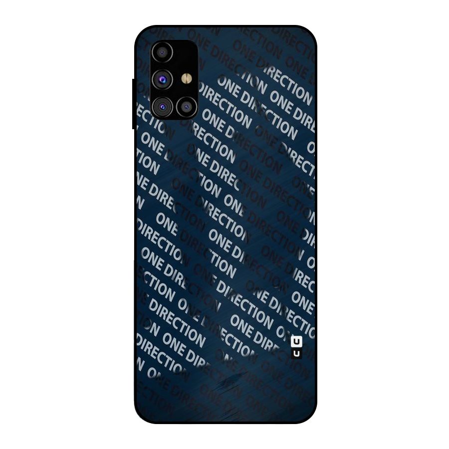 Blue Way Metal Back Case for Galaxy M31s