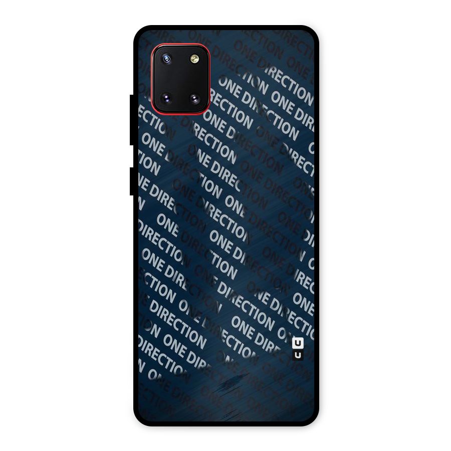 Blue Way Metal Back Case for Galaxy Note 10 Lite
