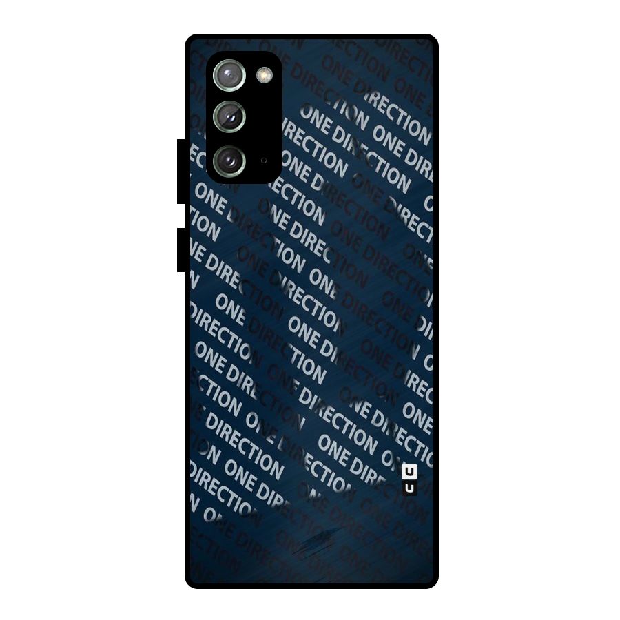 Blue Way Metal Back Case for Galaxy Note 20