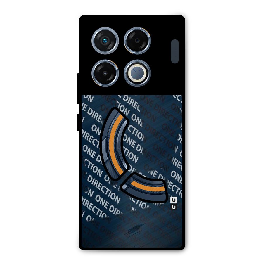 Blue Way Metal Back Case for Infinix GT 20 Pro