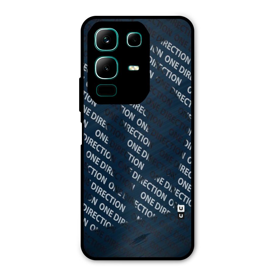 Blue Way Metal Back Case for Infinix Note 50x