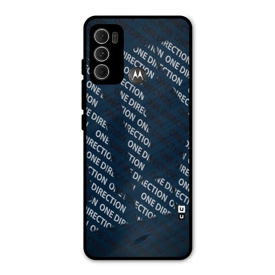 Blue Way Metal Back Case for Moto G60