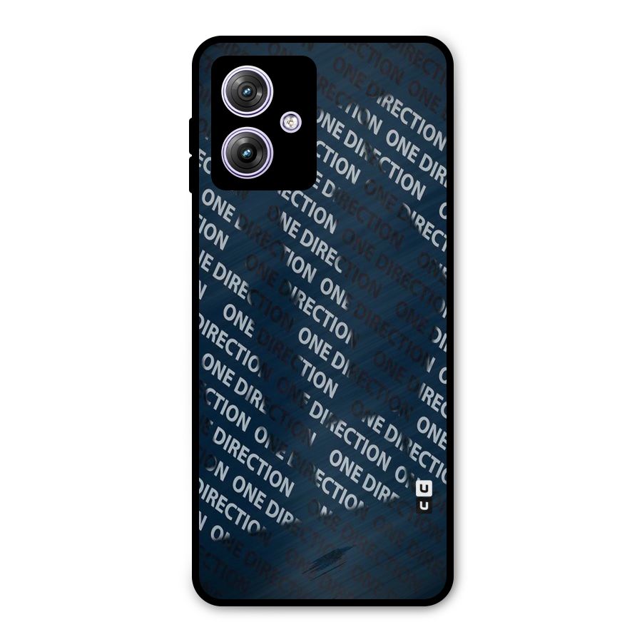 Blue Way Metal Back Case for Moto G64
