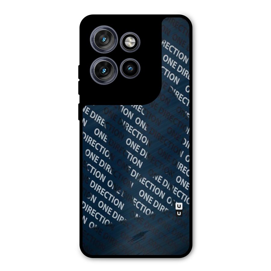 Blue Way Metal Back Case for Motorola Edge 50 Neo