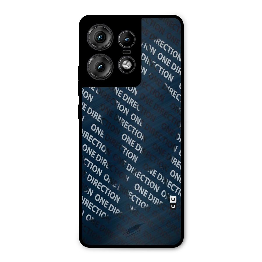 Blue Way Metal Back Case for Motorola Edge 50 Pro