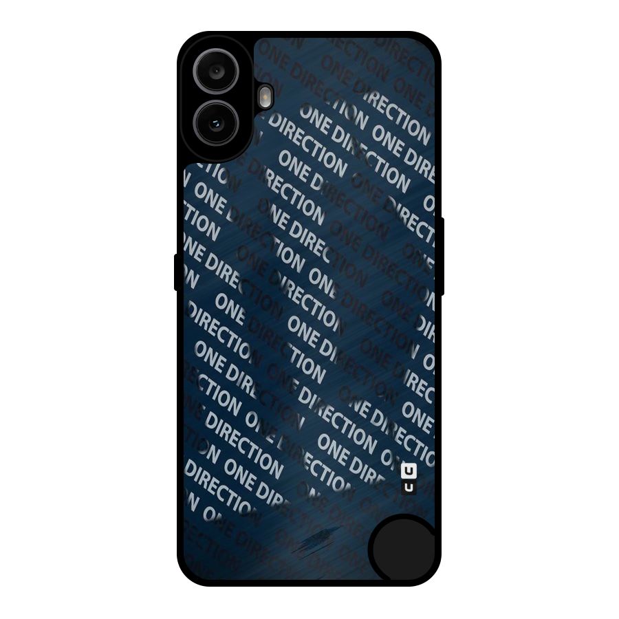 Blue Way Metal Back Case for Nothing CMF Phone 1