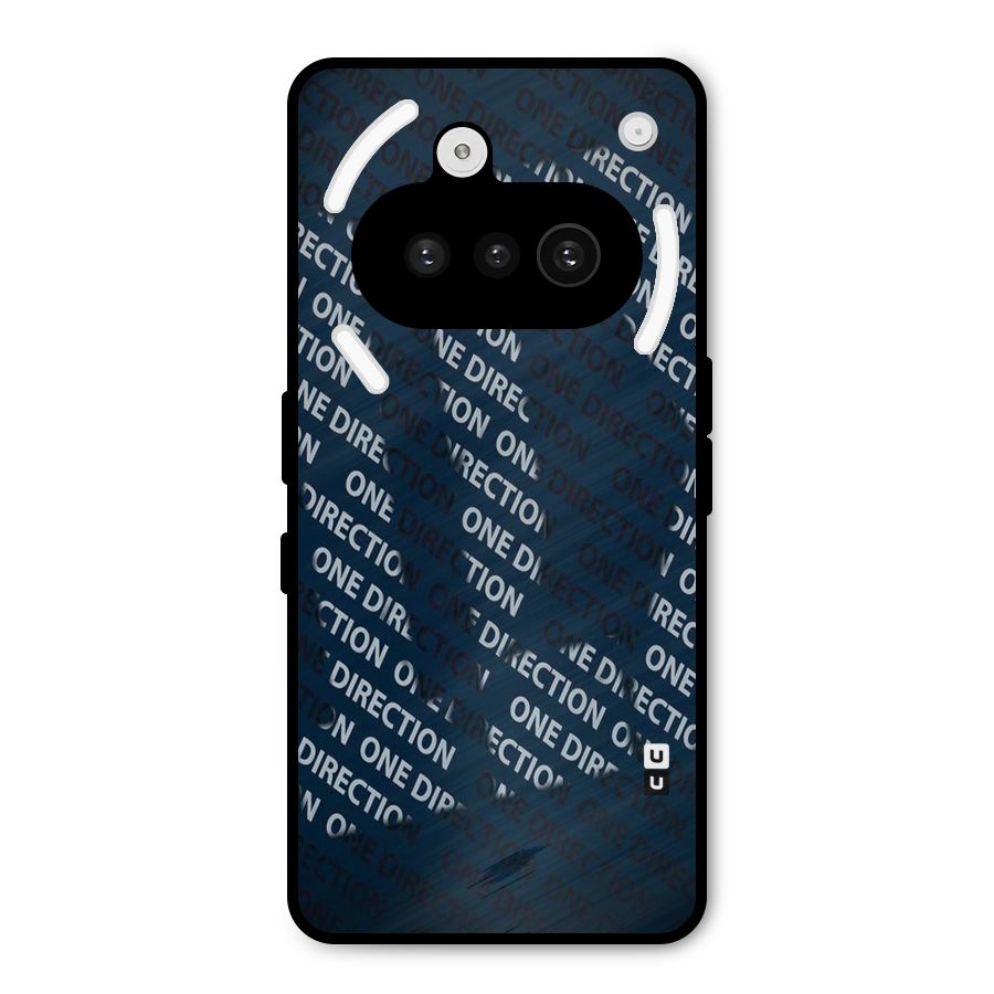 Blue Way Metal Back Case for Nothing Phone 3a