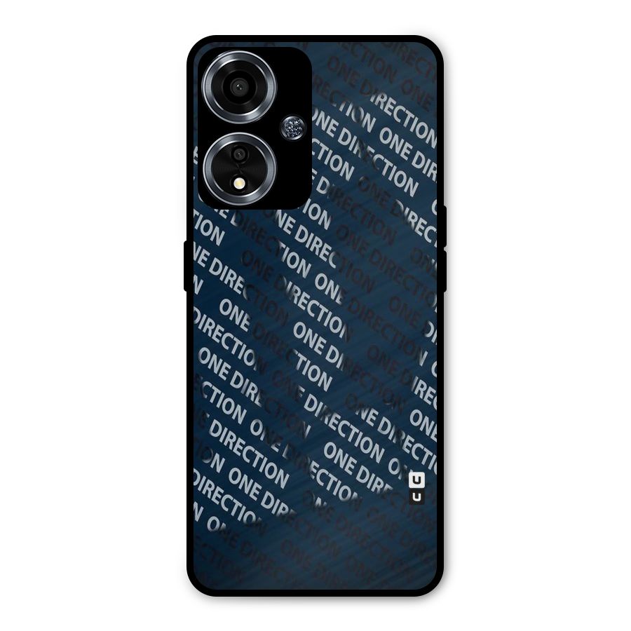 Blue Way Metal Back Case for Oppo A59
