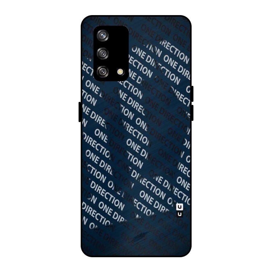 Blue Way Metal Back Case for Oppo F19