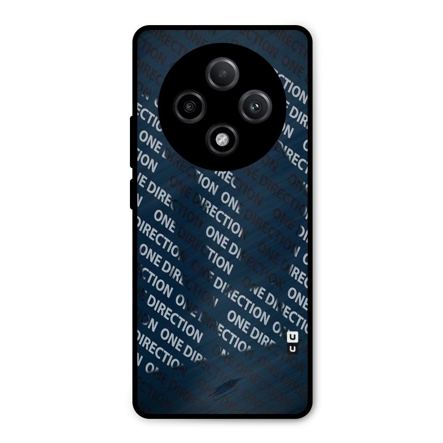 Blue Way Metal Back Case for Oppo F27 Pro Plus