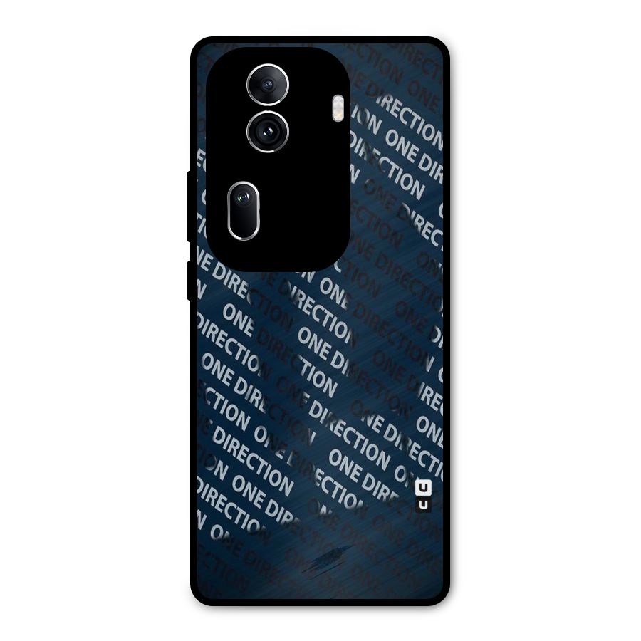 Blue Way Metal Back Case for Oppo Reno11 Pro 5G