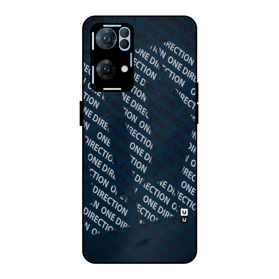 Blue Way Metal Back Case for Oppo Reno7 Pro 5G