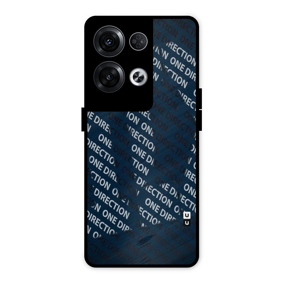 Blue Way Metal Back Case for Oppo Reno8 Pro 5G