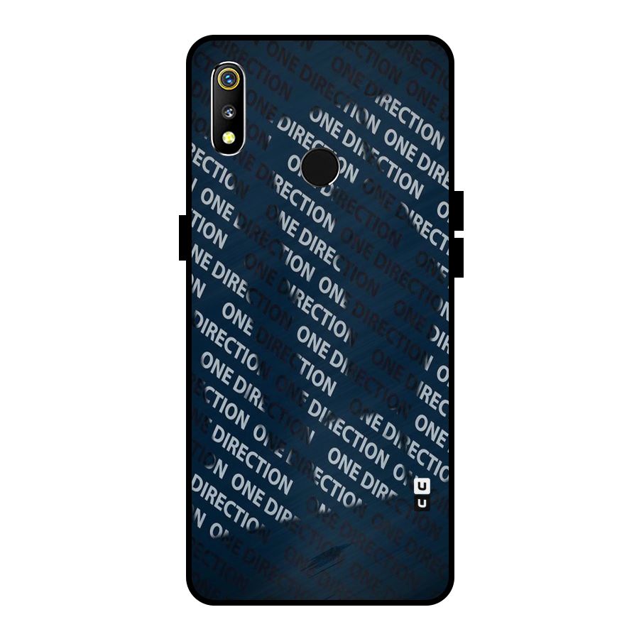 Blue Way Metal Back Case for Realme 3i