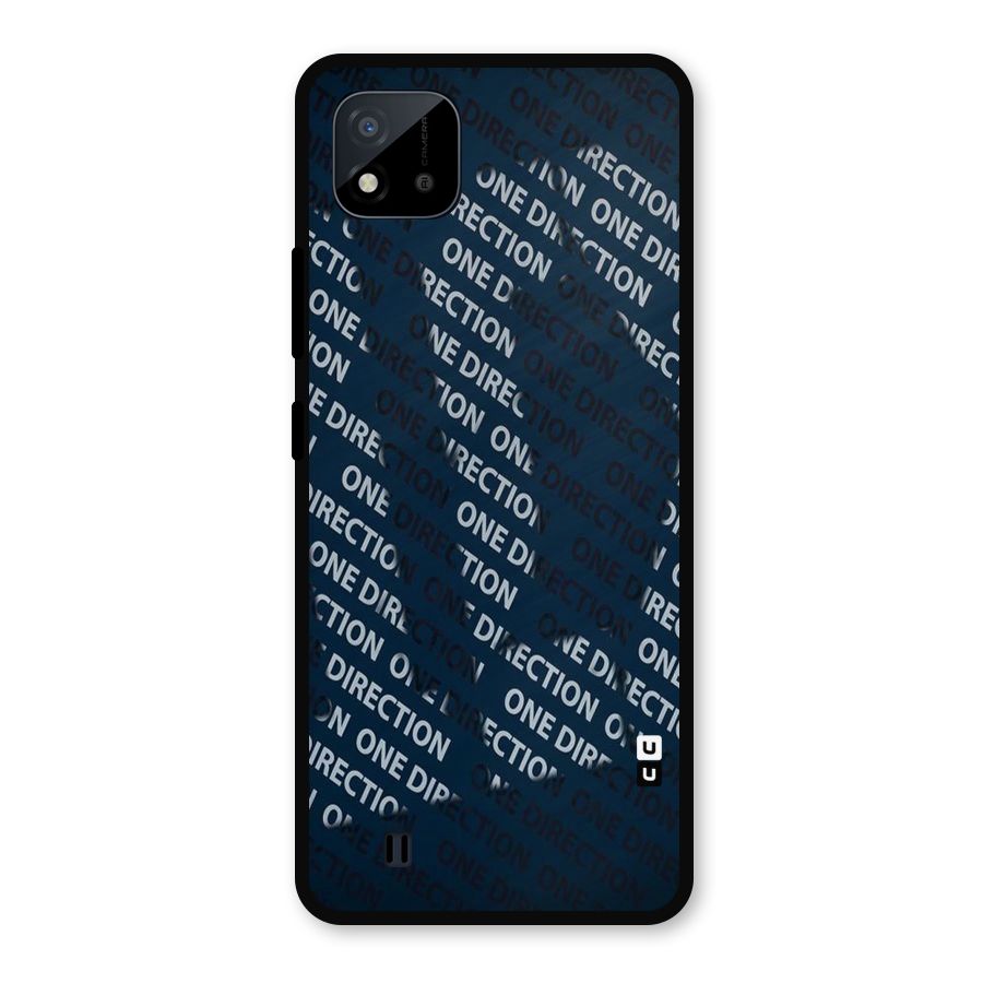 Blue Way Metal Back Case for Realme C11 2021