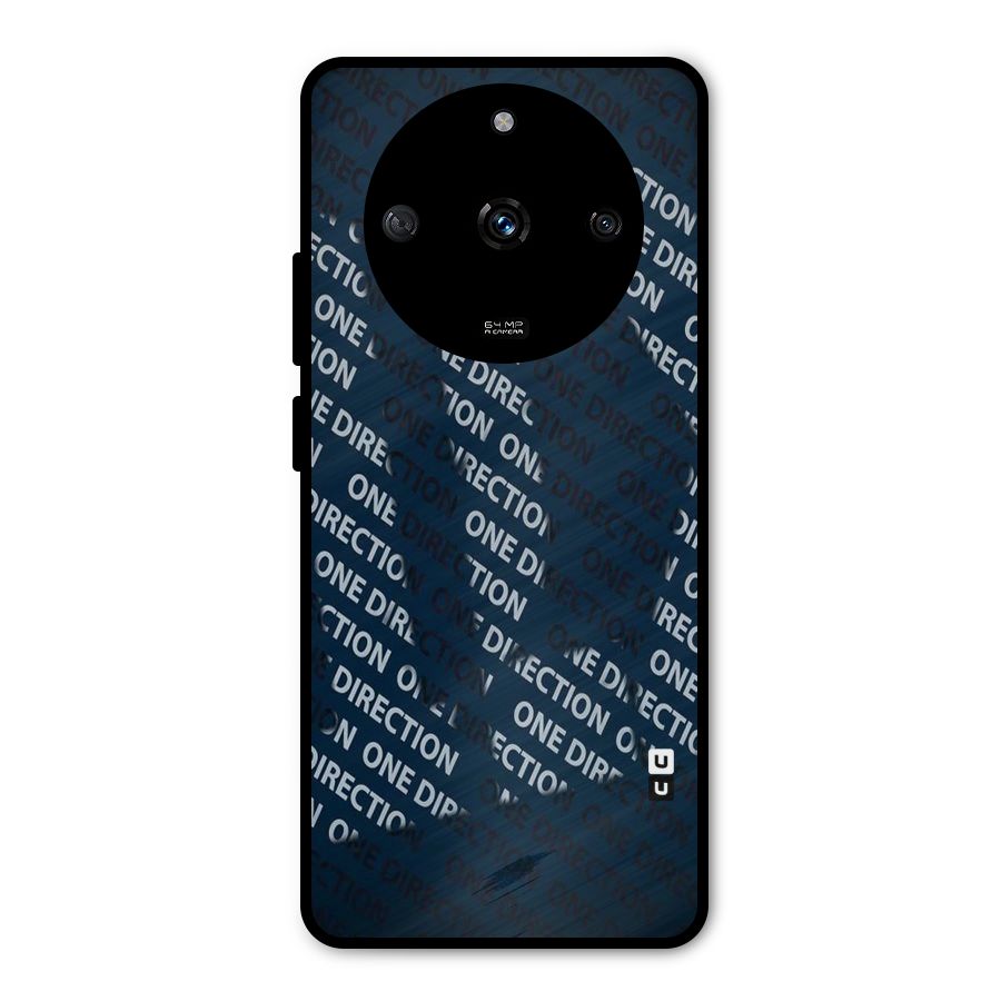 Blue Way Metal Back Case for Realme Narzo 60 5G