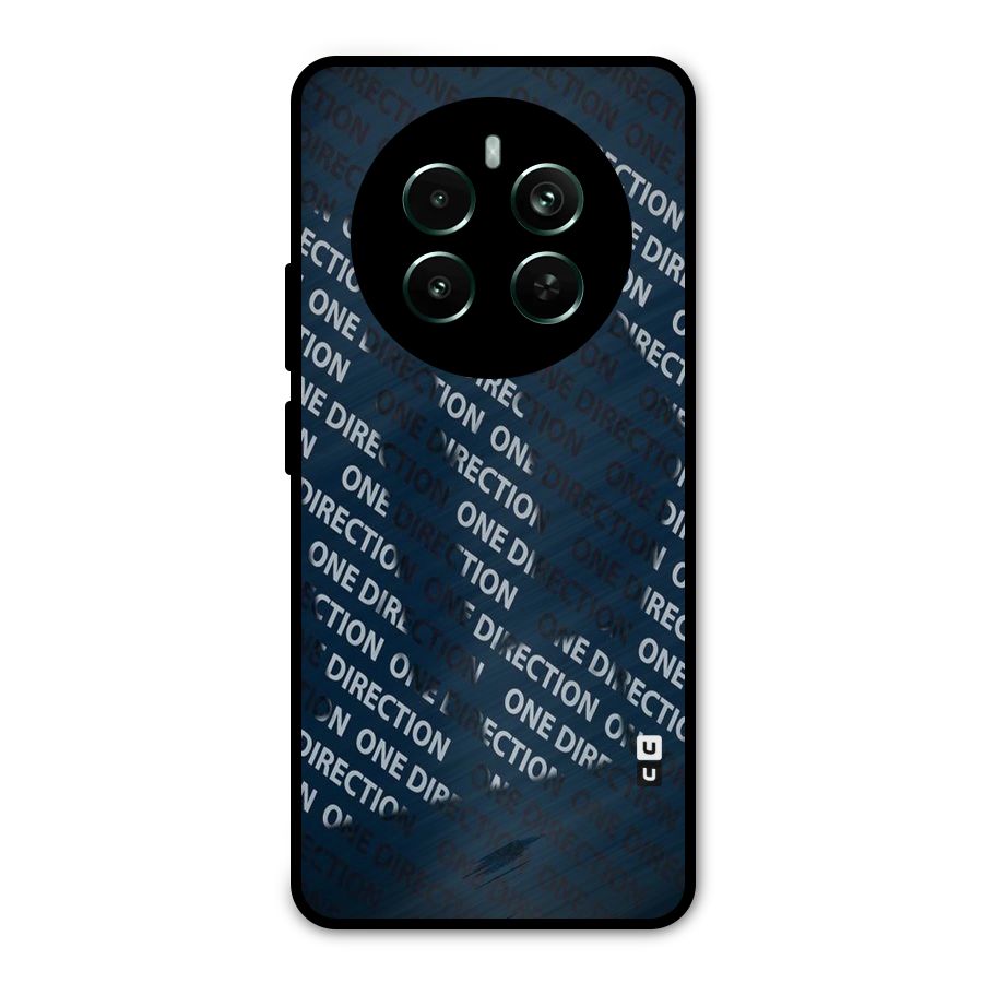 Blue Way Metal Back Case for Realme Narzo 70 Pro