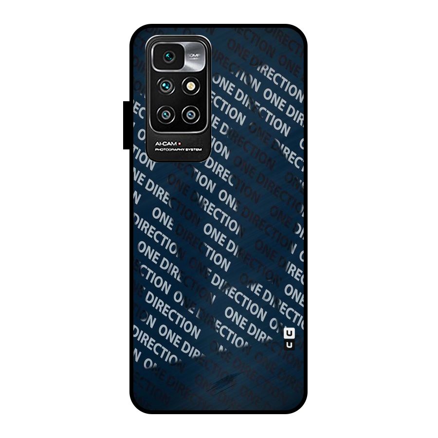 Blue Way Metal Back Case for Redmi 10 Prime