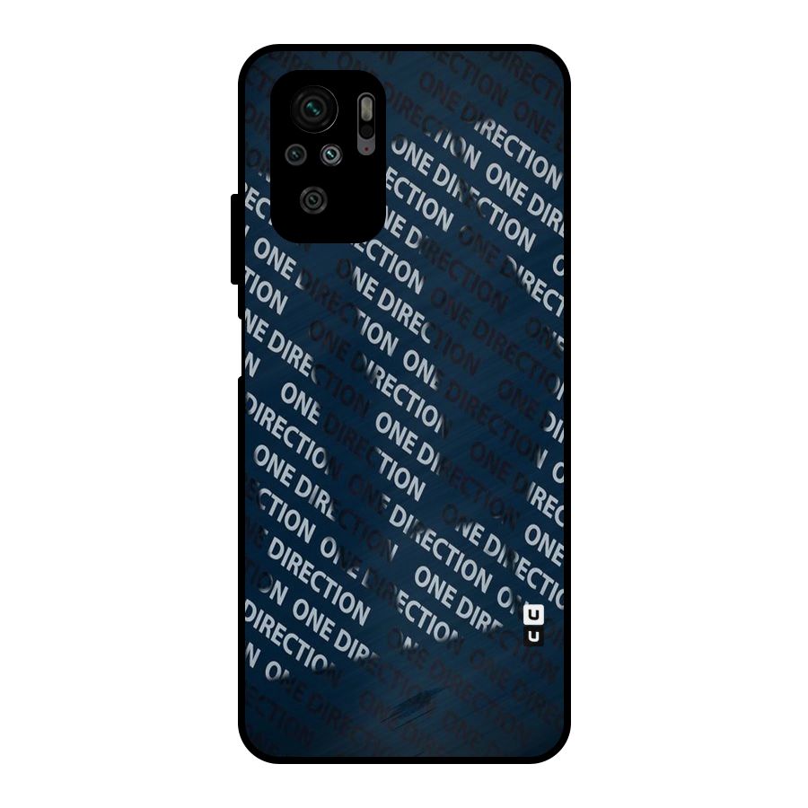 Blue Way Metal Back Case for Redmi Note 10S
