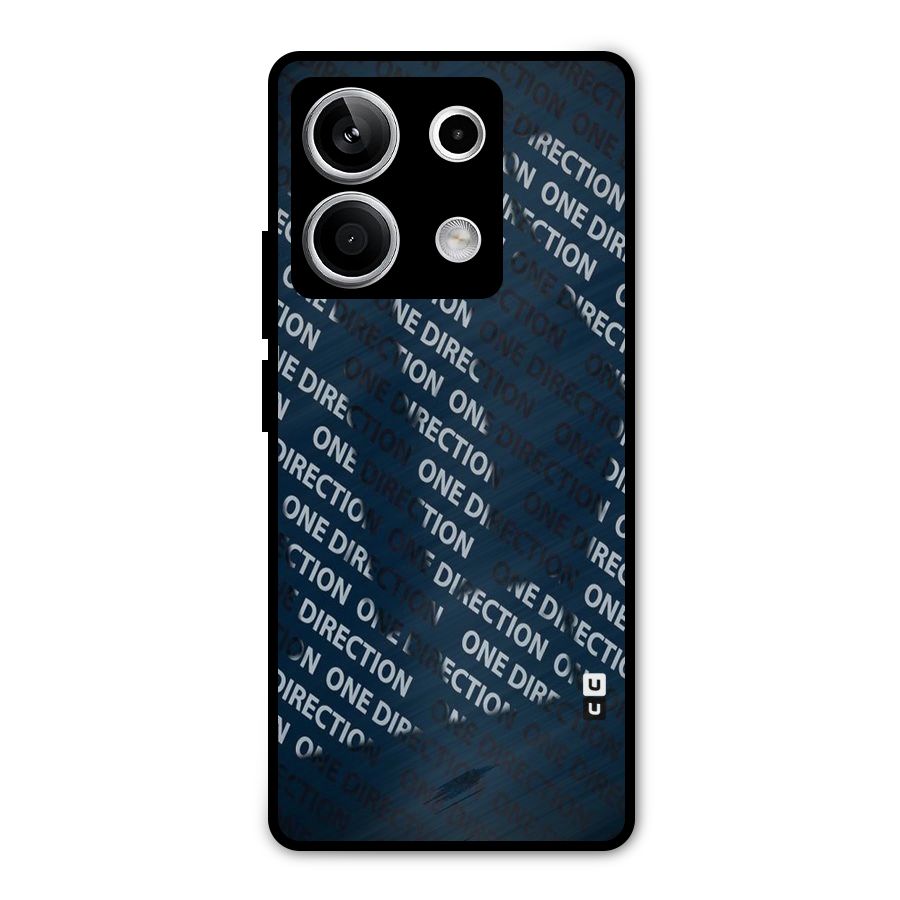 Blue Way Metal Back Case for Redmi Note 13 5G