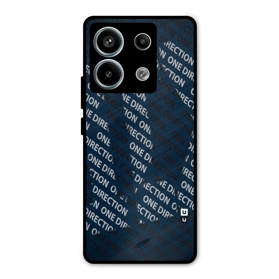 Blue Way Metal Back Case for Redmi Note 13 Pro 5G