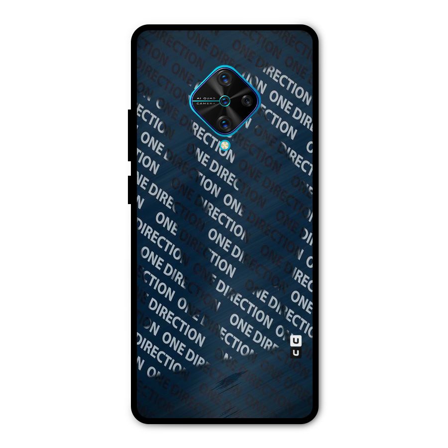 Blue Way Metal Back Case for Vivo S1 Pro
