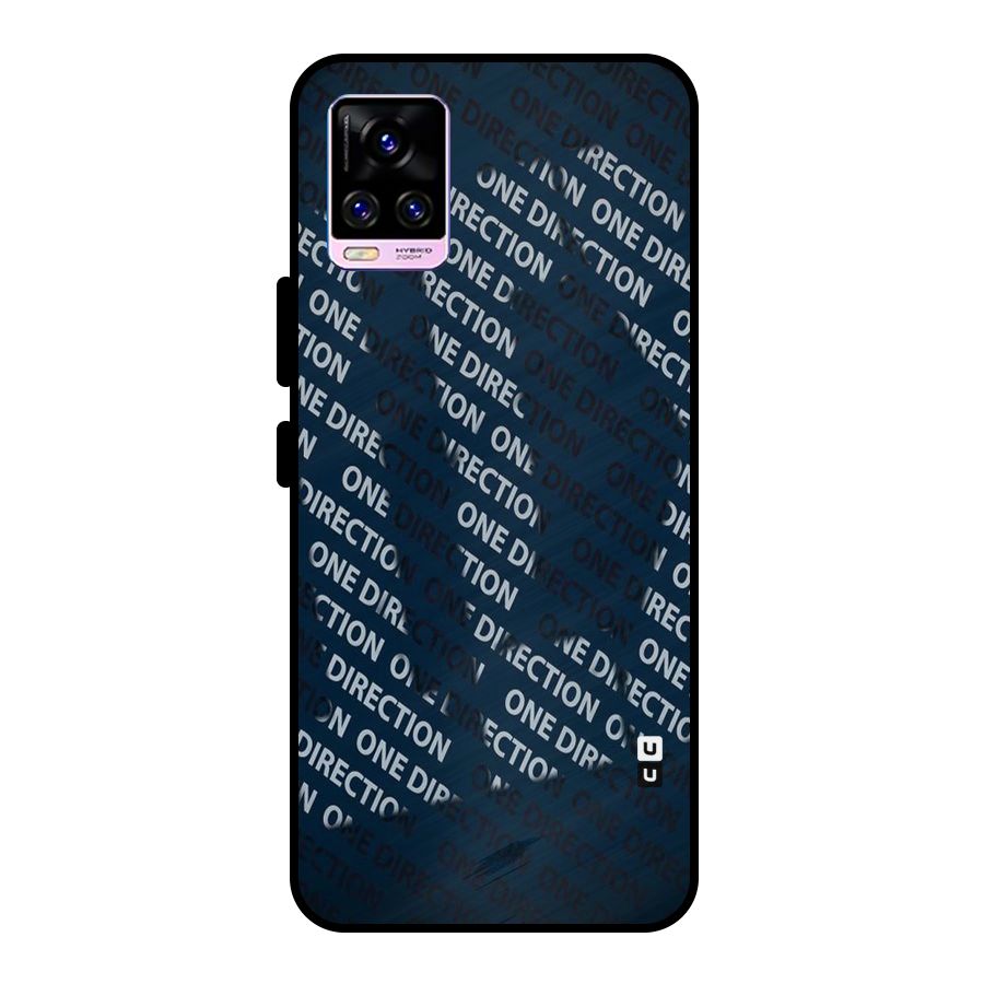 Blue Way Metal Back Case for Vivo V20 Pro