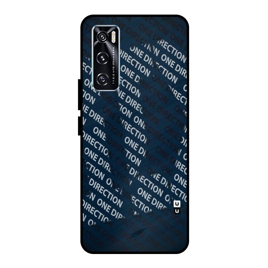 Blue Way Metal Back Case for Vivo V20 SE