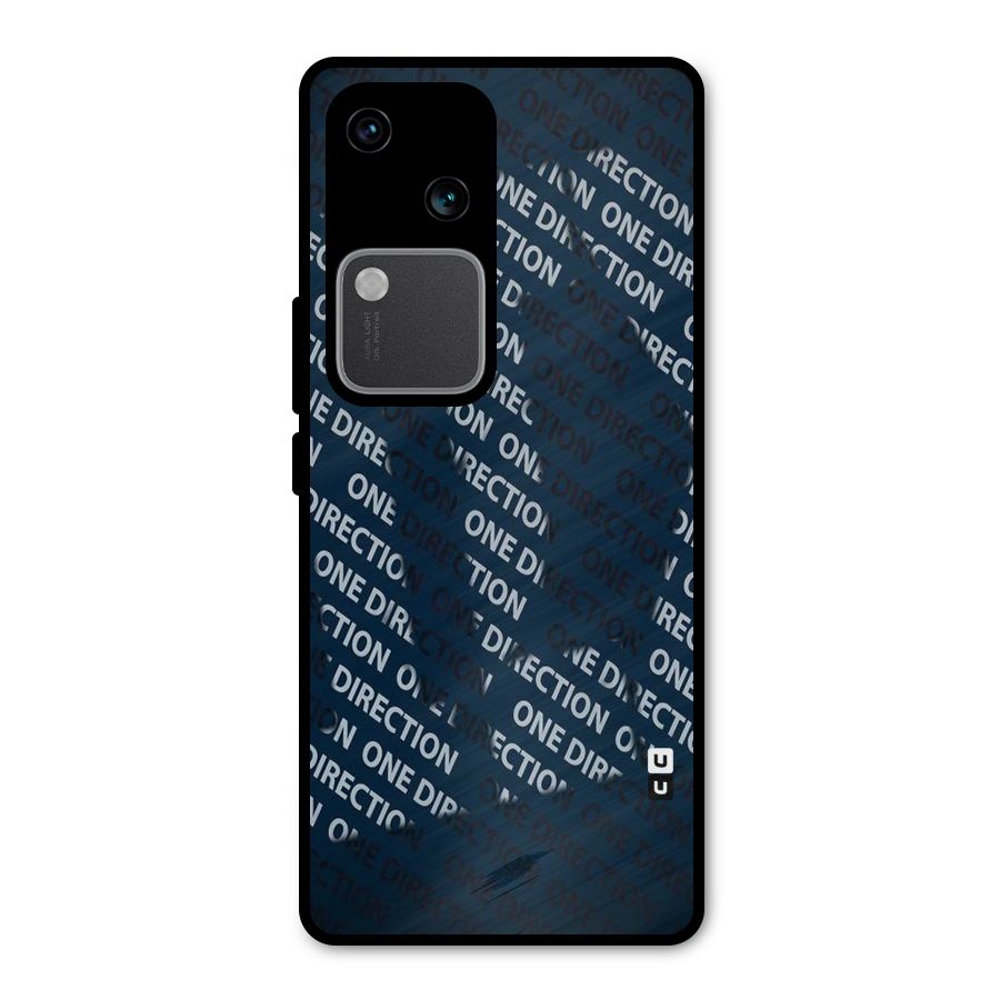 Blue Way Metal Back Case for Vivo V30
