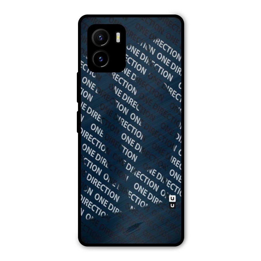 Blue Way Metal Back Case for Vivo Y15s