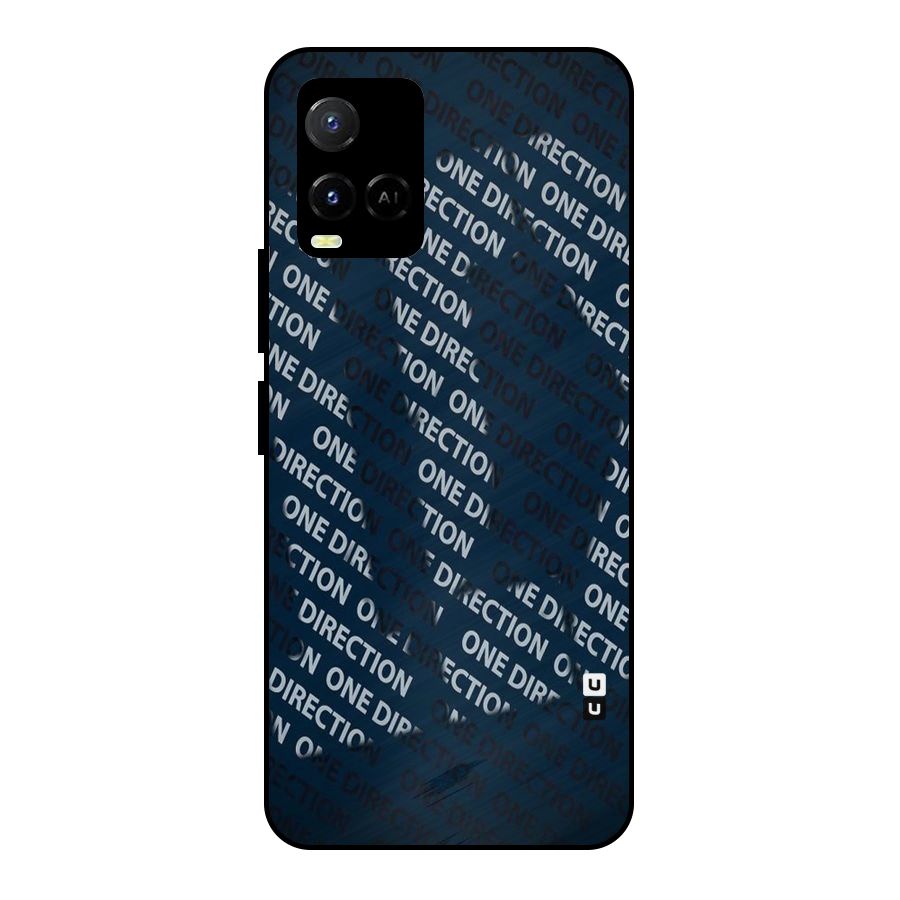 Blue Way Metal Back Case for Vivo Y21T