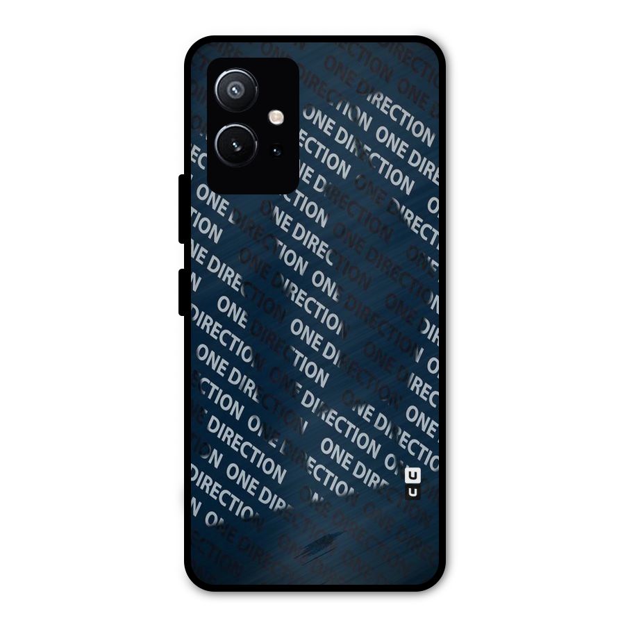 Blue Way Metal Back Case for Vivo Y75 5G