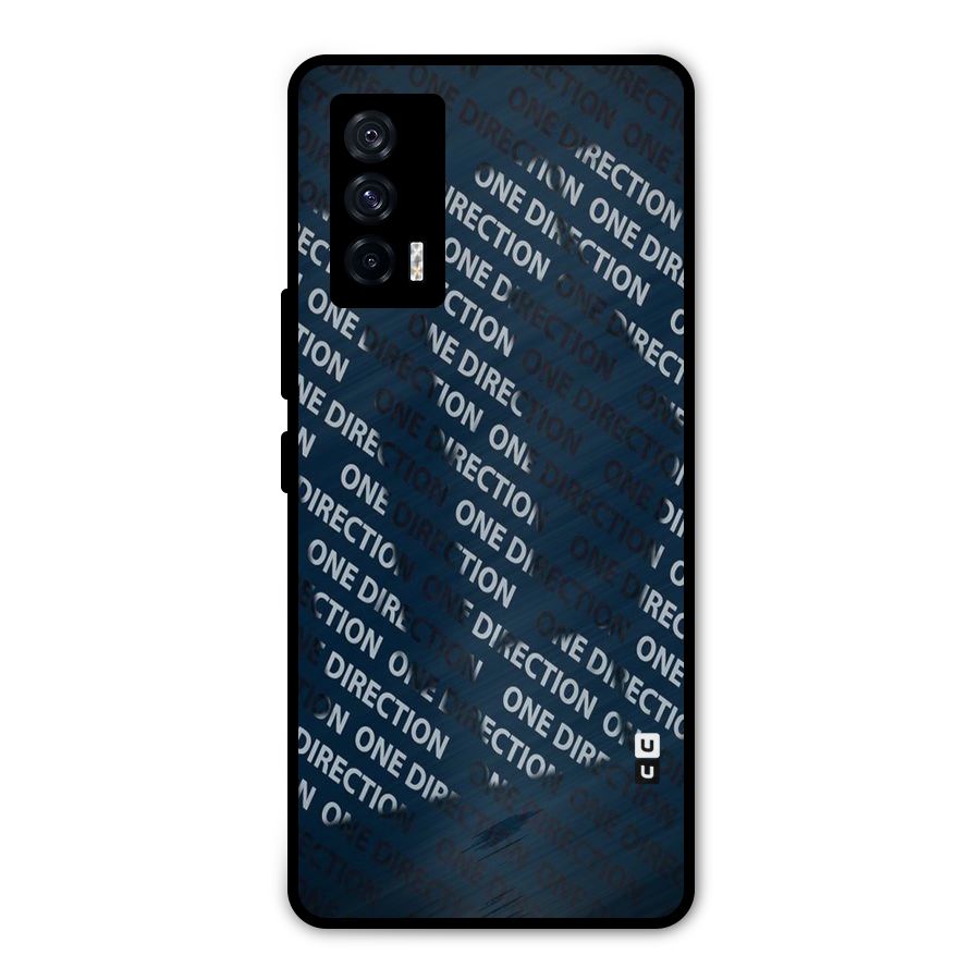 Blue Way Metal Back Case for iQOO 7 5G