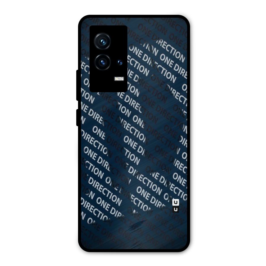 Blue Way Metal Back Case for iQOO 9 5G