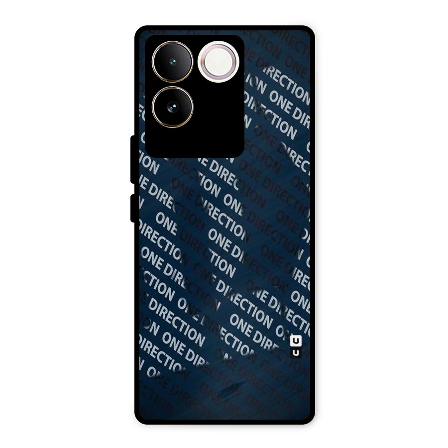 Blue Way Metal Back Case for iQOO Z7 Pro