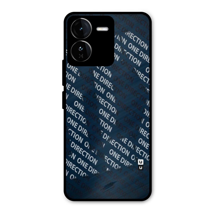 Blue Way Metal Back Case for iQOO Z9